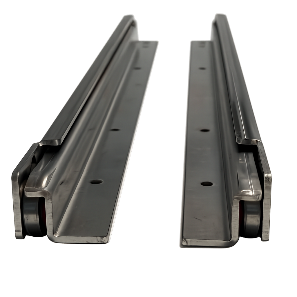 100kg Stainless Steel Base Mount Drawer Slides 1