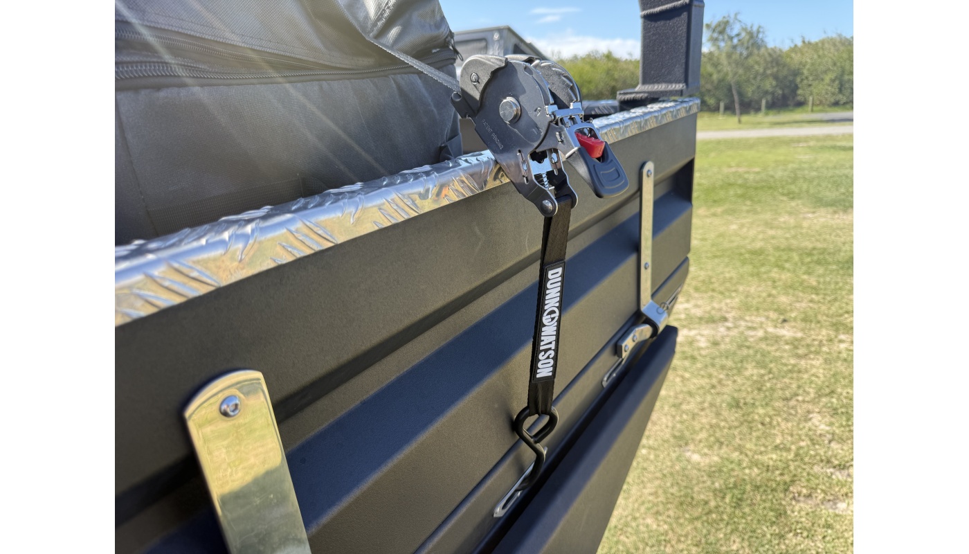 Close Up Of 304 Stainless Steel Auto Retractable Strap Mechanism