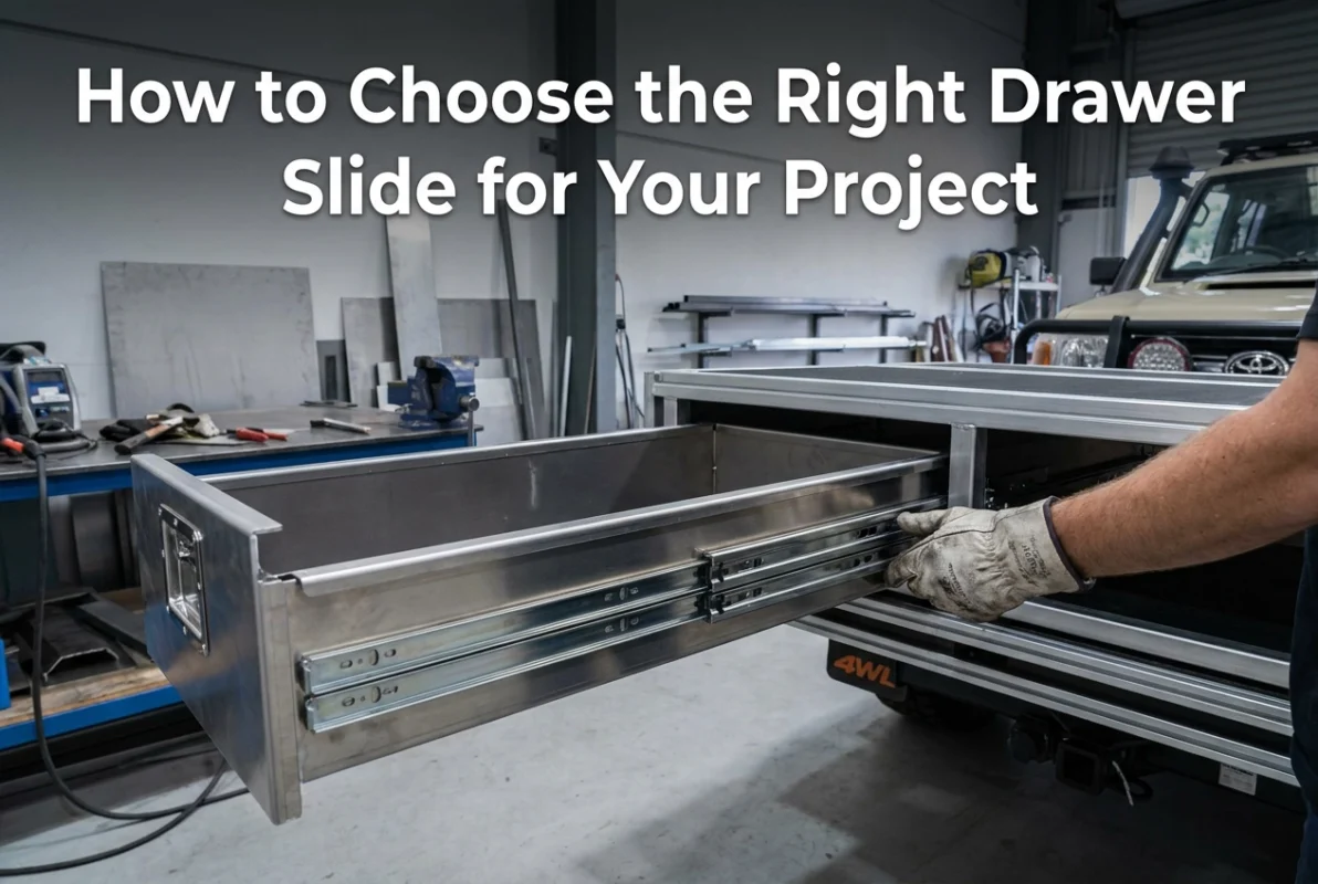 Professional header image for step-by-step guide: How to Choose the Right Drawer Slide for Your Project