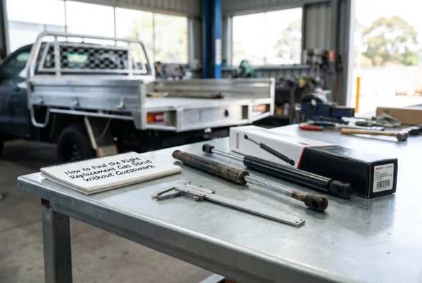 Professional header image for step-by-step guide: How to Find the Right Replacement Gas Strut Without Guess...